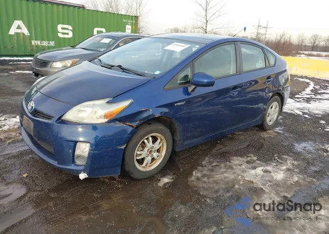 2011 Toyota Prius Three из США, поврежденный, VIN JTDKN3DU0B5314035